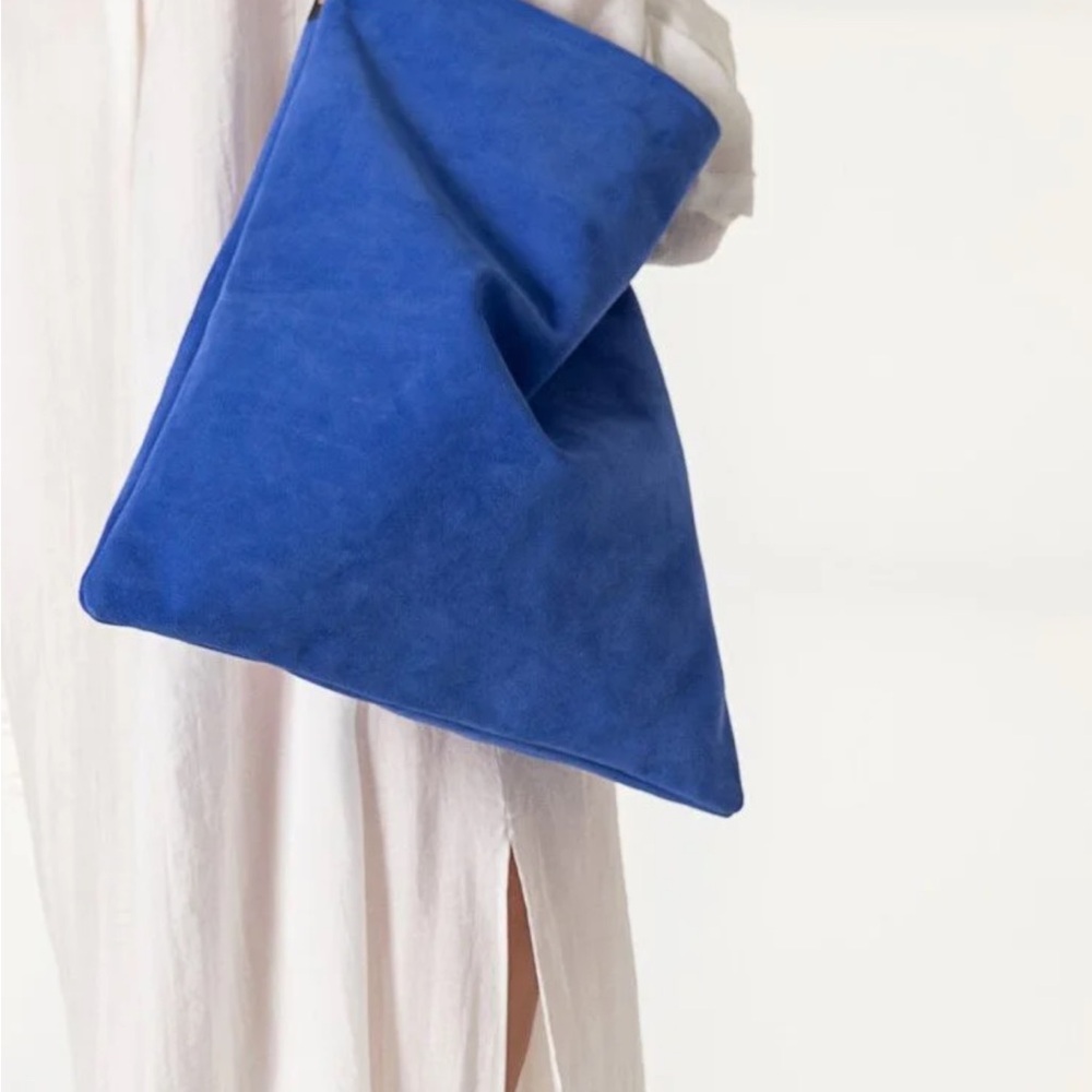 NWT Ana Koutsi Chic Blue Women's Shoulder Bag - Picture 2 of 6